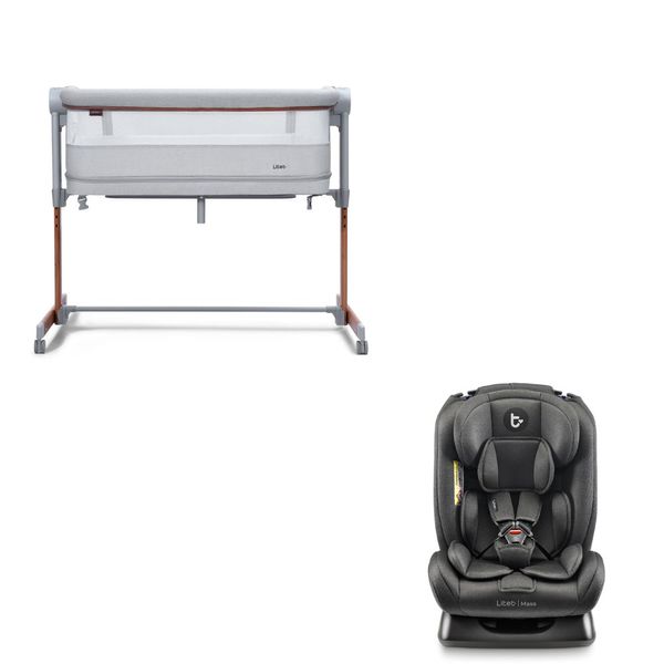 Kit Berço e Cercado Hypnos 3 em 1 Portátil 0 a 13Kg + Cadeirinha para carro Litet 0-36kg - BB692K BB692K